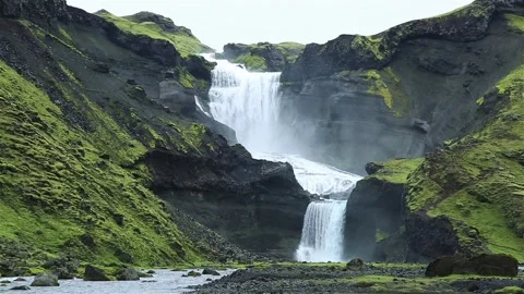 Ofaerufoss Stock Footage 133866751