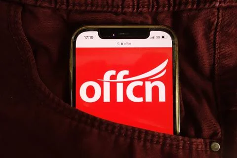 Offcn Education Technology Co Ltd logo on phone Stock Photos