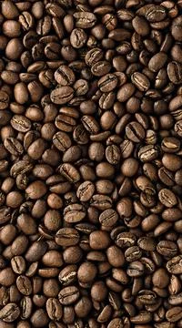 ?offee beans texture. ?offee beans background. close-up of ?offee beans top v 库存照片