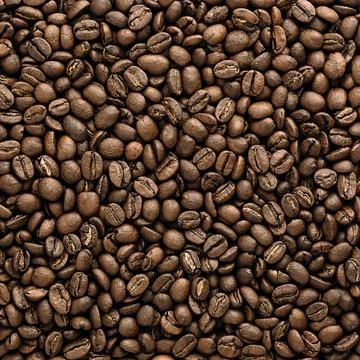 ?offee beans texture. ?offee beans background. close-up of ?offee beans top Foto stock
