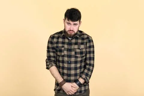 Offended man Stock Photos