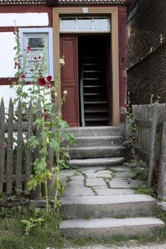 Offene Tür Stock Photos