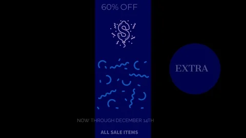 Offer on all sale items Stock Footage 99138441