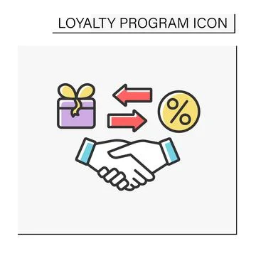 Offer color icon Stock Illustration