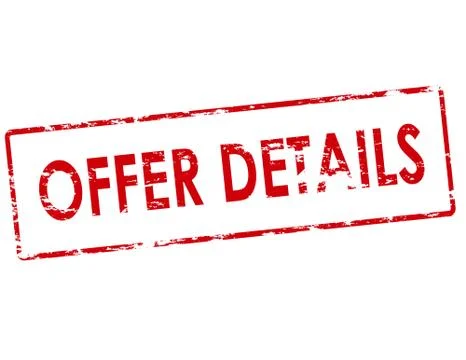 Offer details Stock Illustration