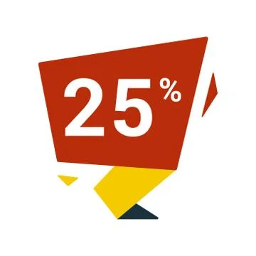 Offer icon. Creative element design from shopping sticker icons collection Stock Illustration