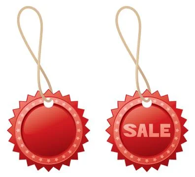 Offer tags Stock Illustration