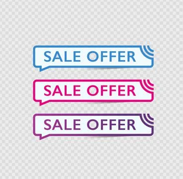 Offer Vector File EPS Stock Illustration