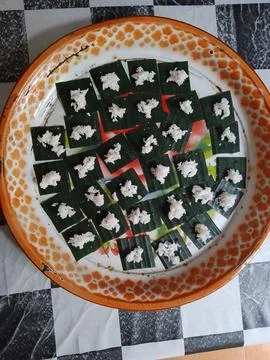 Offering to the god Stock Photos