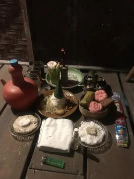 Offering from java island Fotos de archivo