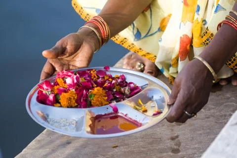 Offering plate Stock Photos