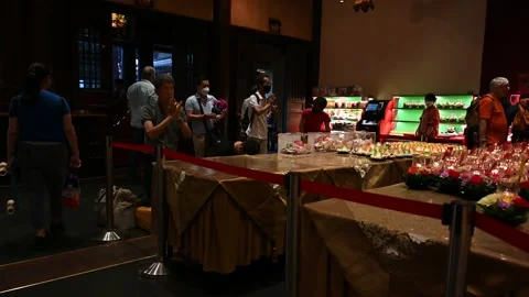 Offering prayers Stock Footage 234798468