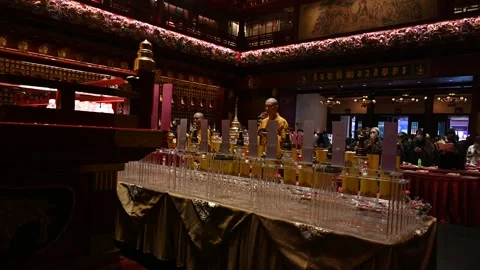 Offering prayers Stock Footage 240376020