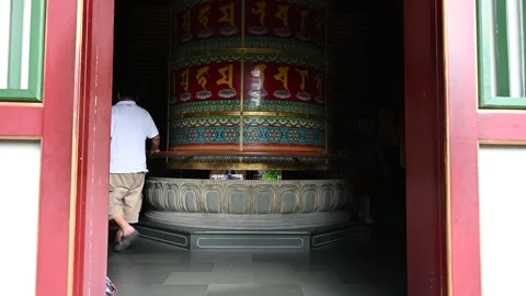 Offering prayers Stock Footage 240376497