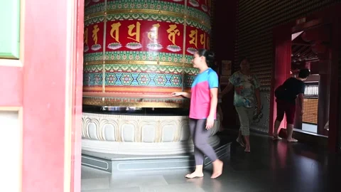 Offering prayers Stock Footage 240376510