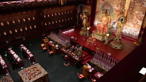 Offering prayers Stock Footage 240376515