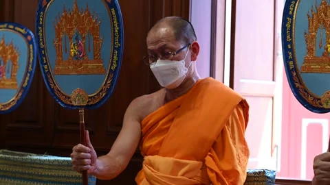 Offering prayers Stock Footage 240385601