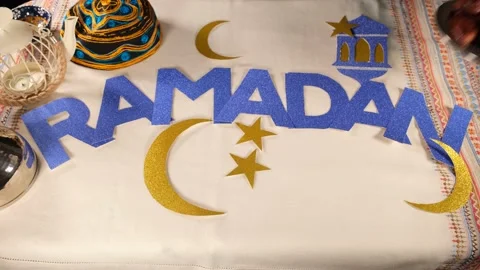 Offering ramadan medjools Stock Footage 175457322
