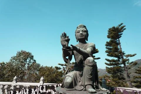 The Offering of the Six Devas Generosity Stock Photos