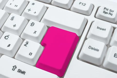 Offering Speed Typing Lessons Tips, Improving Keyboard Accuracy Concept Stock Photos