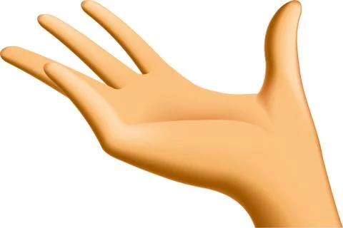 Offering_hand Stock Illustration