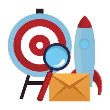 Office and business elements Stock Illustration