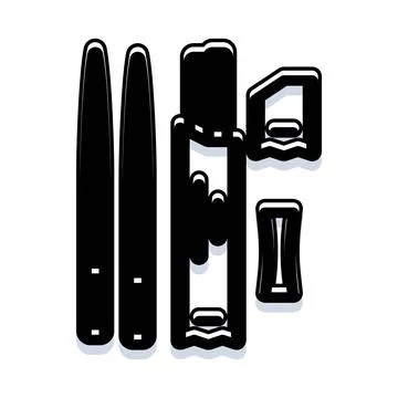Office and school supplies vector illustration with tools Stock Illustration