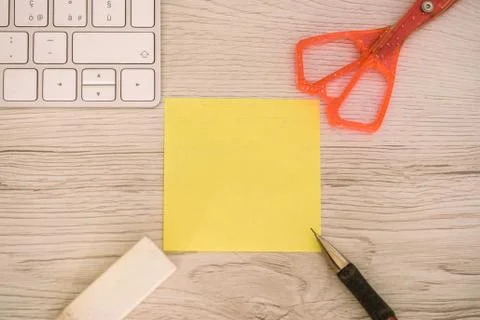 Office background with copy space Stock Photos