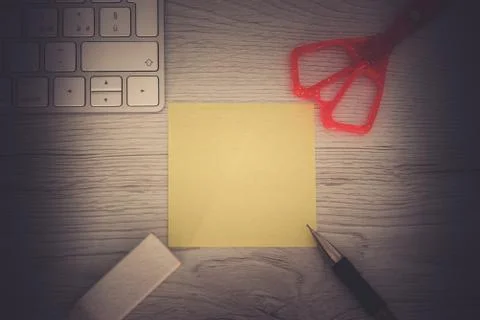 Office background with copy space Stock Photos