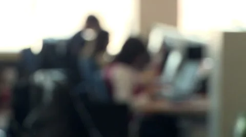 Office background Stock Footage 2863606