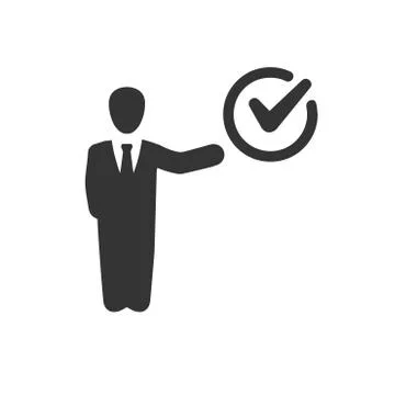 Office Bag Icon Stock Illustration