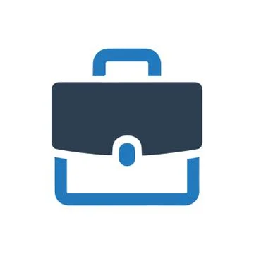 Office Bag Icon Stock Illustration