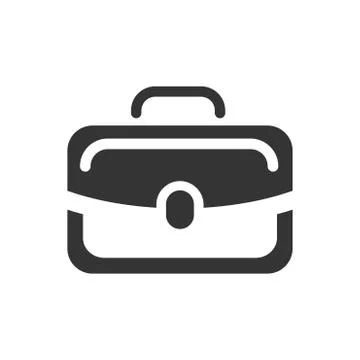 Office Bag Icon Stock Illustration