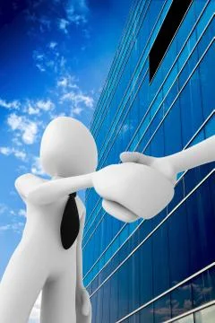 Office bilding Stock Illustration