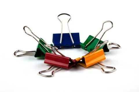 Office binders Stock Photos