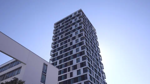 Office block bank tower Video stock 100135290