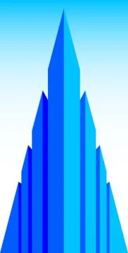 Office block Stock Illustration