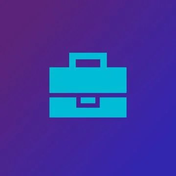 Office briefcase vector, illustration Stock Illustration