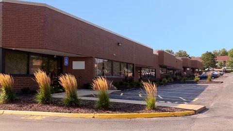 Office Building 3 Pan Left Видео 79474337