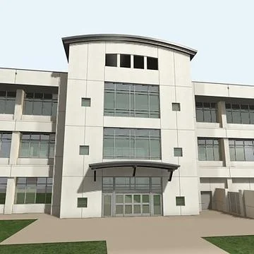 Office Building #5 3D Model