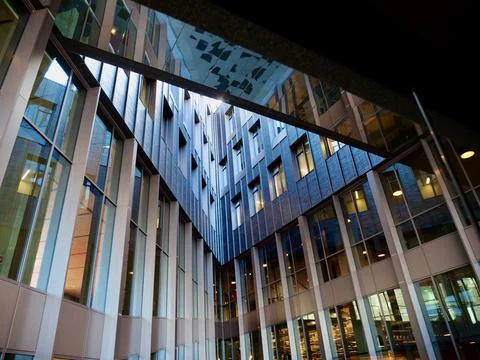 Office building atrium  写真素材