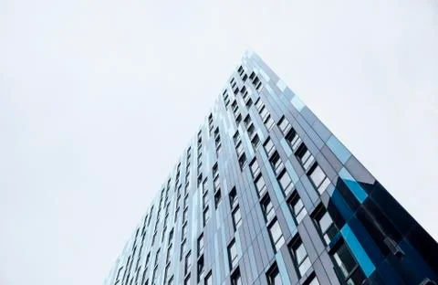 Office Building from Below Foto stock