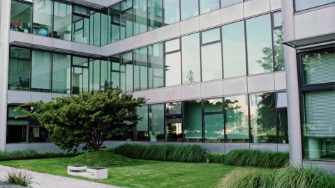 Office building close up Video stock 88541488