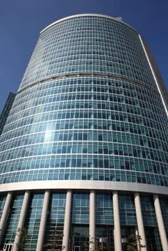 Office building at day イラスト素材