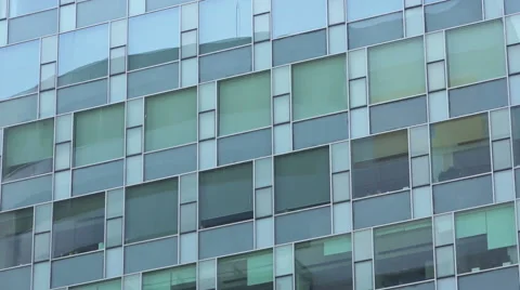 Office building exterior,panning Stock Footage 48857356