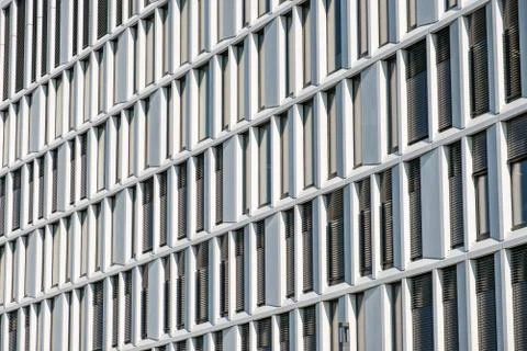 Office building facade pattern Stock Photos