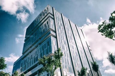 Office building facade Stock Photos