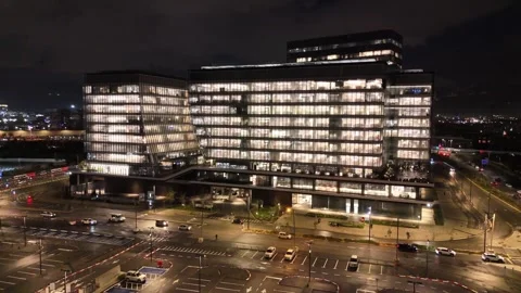 Office building Stock Footage 297291366