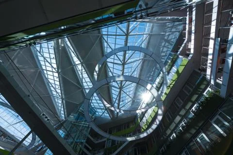 Office building  hall Stock Photos
