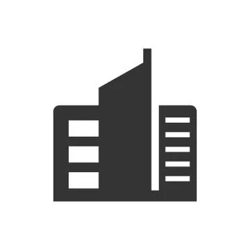 Office Building Icon Stock Illustration